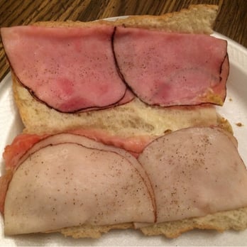 Subway - Inside of melt: turkey, ham, bacon, cheese, and spicy mustard. - Sandwiches Near Me - Jonesboro, Arkansas Subway - Inside of melt: turkey, ham, bacon, cheese, and spicy mustard. - Sandwiches Near Me - Jonesboro, Arkansas