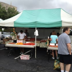 Morristown Farmers Market - Asian pears, apples and all kinds of tomatoes