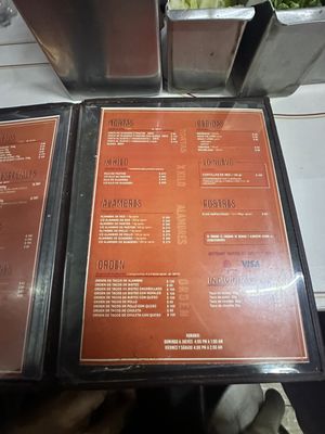 Menu photo 2 Los Gueros Ciudad de Mexico, DIF Menu photo 2 Los Gueros Ciudad de Mexico, DIF