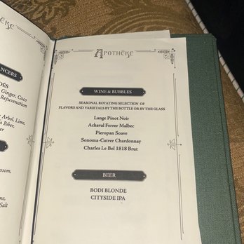 Apotheke Nomad - Cocktail Bars Near Me - New York, New York
