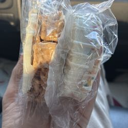 Ameirs - Two free rice crispy sandwiches, awesome food and super nice people I really recommend