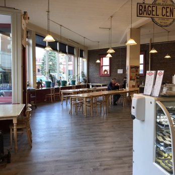 Bagel Central - the interior of a bakery - Bagels Near Me - Bangor, Maine