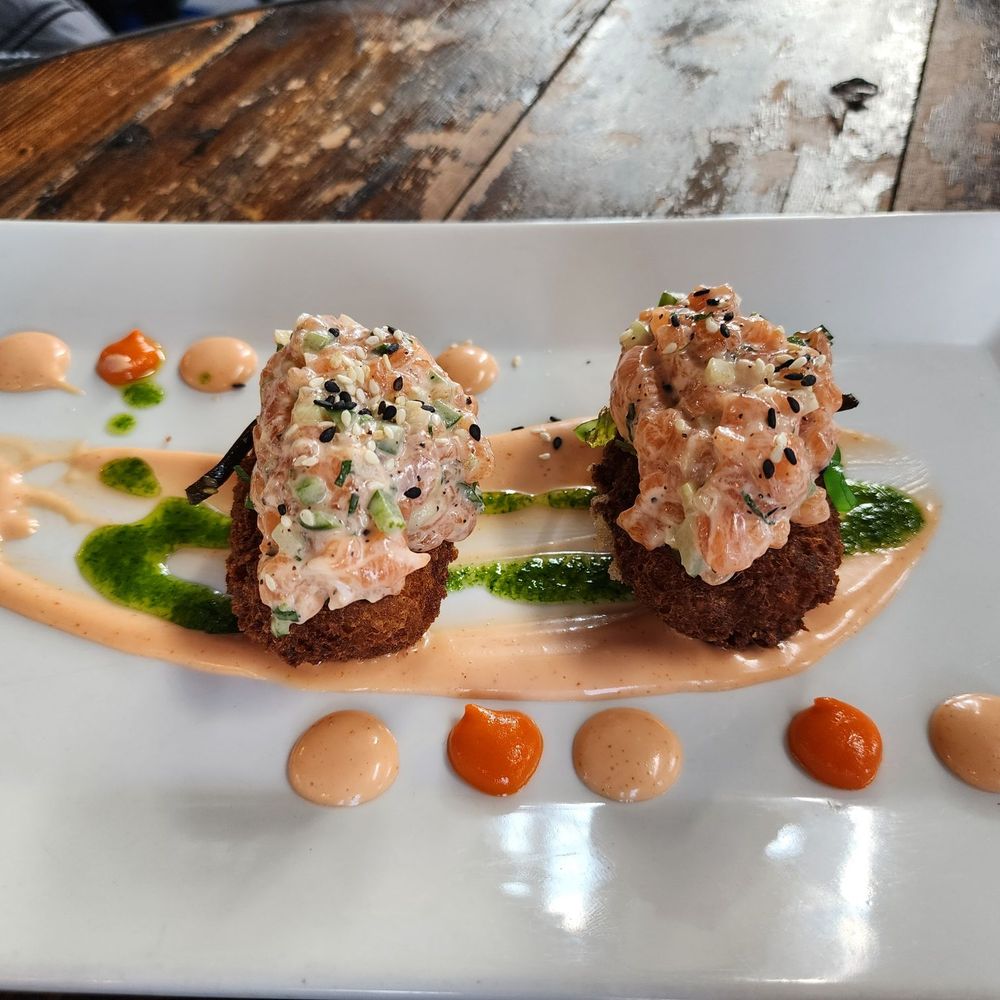 Osteria Brooklyn - Crunchy Salmon Tartare - Italian Near Me - Queens, New York