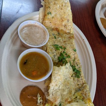 Flying Idlis - Rava masala dosa - Indian Near Me - Houston, Texas