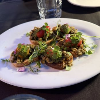 Sol St Pete Bistro - Mushroom Bruschetta - New American Near Me - St. Petersburg, Florida Sol St Pete Bistro - Mushroom Bruschetta - New American Near Me - St. Petersburg, Florida