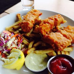 Big Beach Lounge - Fish and chips!!!!