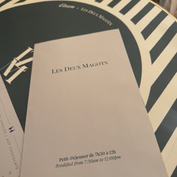 Les Deux Magots - French Near Me - Paris, 75 Les Deux Magots - French Near Me - Paris, 75