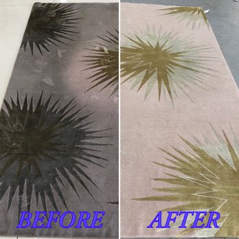 Rug Ideas - Before and After of a heavy foot traffic handmade wool & silk rug in Encino - Carpet Cleaning Near Me - Van Nuys, California Rug Ideas - Before and After of a heavy foot traffic handmade wool & silk rug in Encino - Carpet Cleaning Near Me - Van Nuys, California