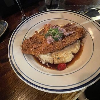 Lucille's - Fried Catfish & Grits Dinner - New American Near Me - Houston, Texas