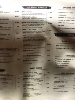 Menu photo 3 Puerta del Inca Buenos Aires, C