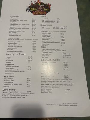 Menu photo 6 Brown Jerry's Blues Brews and Barbecue Pacific, MO