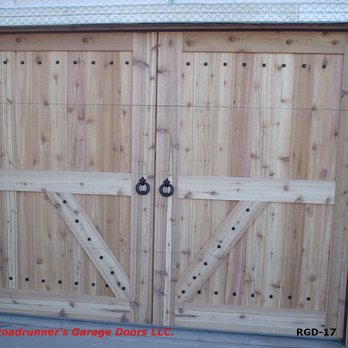 Roadrunners Garage Doors - One of the many custom wood overlay designs we offer - Garage Door Services Near Me - Glendale, Arizona Roadrunners Garage Doors - One of the many custom wood overlay designs we offer - Garage Door Services Near Me - Glendale, Arizona