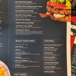 A-Town Burgers & Brews - Menu pic