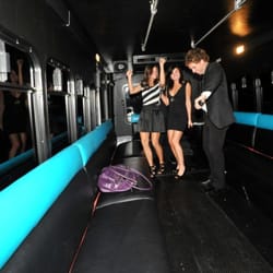 Jax Elite Charters - Interior of 18 passenger party bus