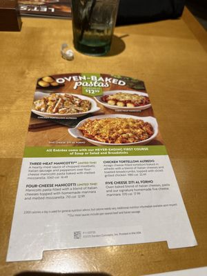Menu photo 1 Olive Garden Italian Restaurant Fairborn, OH Menu photo 1 Olive Garden Italian Restaurant Fairborn, OH