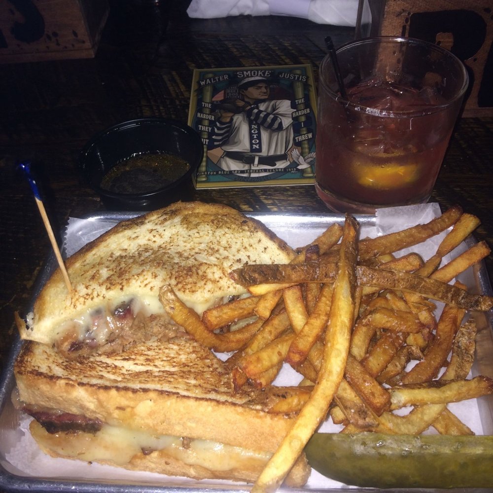 Smoke Justis - Brisket grilled cheese - Bars Near Me - Covington, Kentucky Smoke Justis - Brisket grilled cheese - Bars Near Me - Covington, Kentucky