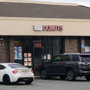 Manley's Donuts - two cars parked in front of a donut shop - Donuts Near Me - San Jose, California