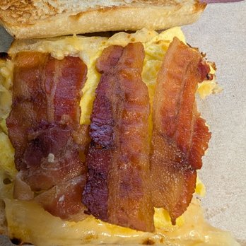 Panera Bread - Bacon double take with one and a half slices of very thin bacon it's not even double the amount of bacon - Sandwiches Near Me - Oak Ridge, Tennessee Panera Bread - Bacon double take with one and a half slices of very thin bacon it's not even double the amount of bacon - Sandwiches Near Me - Oak Ridge, Tennessee