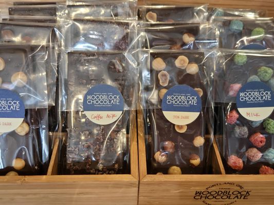 Woodblock Chocolate by null Woodblock Chocolate by null