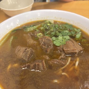Han's Noodles & Dumplings 老韓麵館 - Help!!!! You can see some of the red greasy floating on top. Quite disappointed. - Noodles Near Me - Carrollton, Texas Han's Noodles & Dumplings 老韓麵館 - Help!!!! You can see some of the red greasy floating on top. Quite disappointed. - Noodles Near Me - Carrollton, Texas
