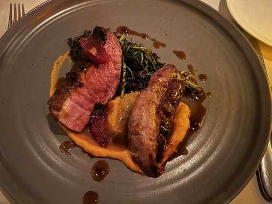 Photo of Bistro du Midi - Boston, MA, US. Duck Breast