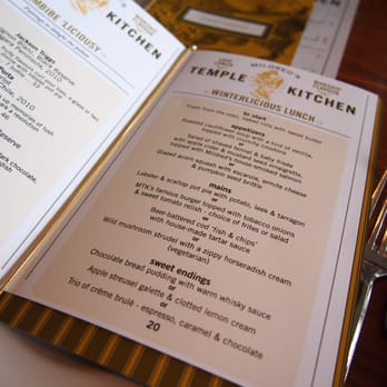 Mildred's Temple Kitchen - Winterlicious menu - Breakfast & Brunch Near Me - Toronto, Ontario