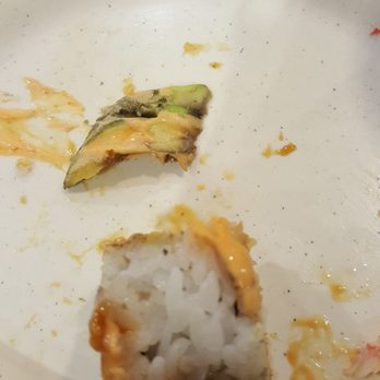 Seaside Buffet - Dec 20. Rotten Avocado was on top of a piece of sushi - Buffets Near Me - San Diego, California