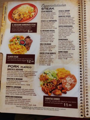 Menu photo 2 El Mexicano Clover, SC Menu photo 2 El Mexicano Clover, SC