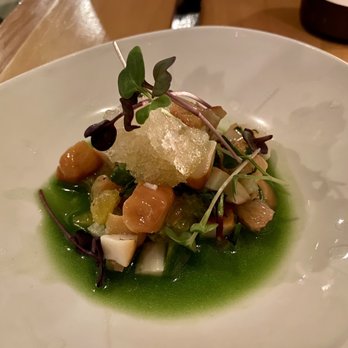 Native - Smoked scallop ceviche - New American Near Me - Honesdale, Pennsylvania Native - Smoked scallop ceviche - New American Near Me - Honesdale, Pennsylvania