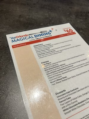 Menu photo 1 Sharks Underwater Grill Orlando, FL