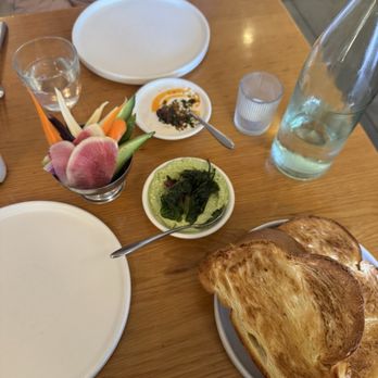 Mayfield - Date Labneh Dip, feta dip, includes 2 Challah Bread - New American Near Me - San Juan Capistrano, California