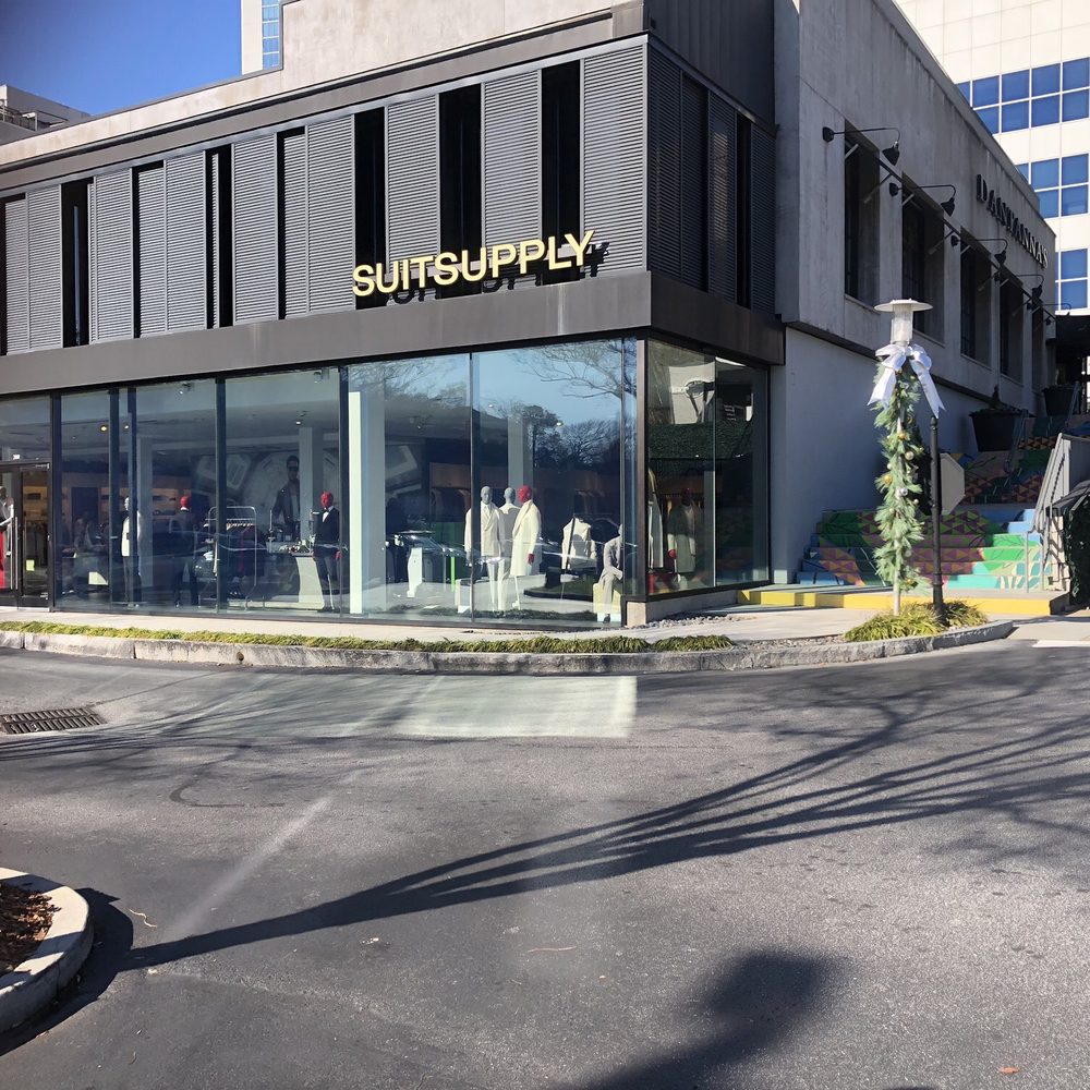 Suitsupply - Front Entrance - Men's Clothing Near Me - Atlanta, Georgia Suitsupply - Front Entrance - Men's Clothing Near Me - Atlanta, Georgia