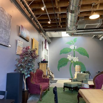 Ten Drops Coffee - the interior of a coffee shop - Coffee & Tea Near Me - Plainfield, Illinois