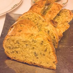 El Serbal - Pan de maíz. Escogido entre una variedad de 4 tipos de panes