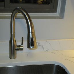 Monte's sink and countertop