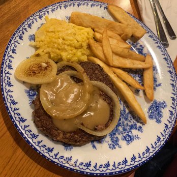 Cracker Barrel Old Country Store - Hamburger Steak** - American Near Me - State College, Pennsylvania