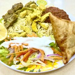 Darba Somalian Restaurant - Sportsman's plate