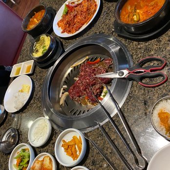 757 Korean BBQ - Kimchi soup, steamed egg, spicy pork, beef bulgogi, kimchi sides. - Korean Near Me - Virginia Beach, Virginia 757 Korean BBQ - Kimchi soup, steamed egg, spicy pork, beef bulgogi, kimchi sides. - Korean Near Me - Virginia Beach, Virginia
