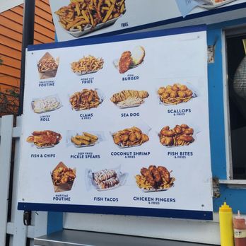 Katch - A Modern Seafood Shack - picture menu board - Seafood Near Me - Halifax, Nova Scotia