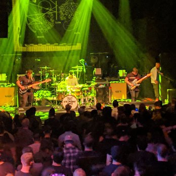 Terminal 5 - Opening band, Strawberry Girls playing their instrumental set with a full crowd. - Music Venues Near Me - New York, New York