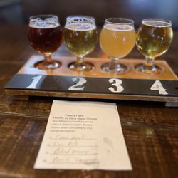 Copperpoint Brewing Co - My flight.