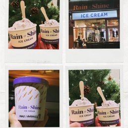 Chocolate coconut crunch in a bowl + brought home a pint of honey lavender Chocolate coconut crunch in a bowl + brought home a pint of honey lavender