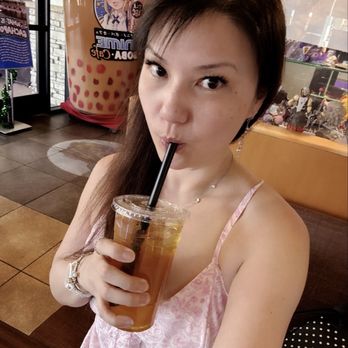 Anime Boba Cafe - Passion fruit green tea :D - Bubble Tea Near Me - Henderson, Nevada