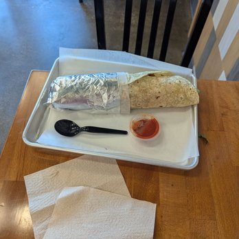 The Kebab Shop - Sam Diego wrap is massive - Mediterranean Near Me - Torrance, California