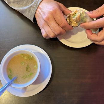 Asia station - Miso soup, Fresh Spring Rolls - Asian Fusion Near Me - Flagstaff, Arizona