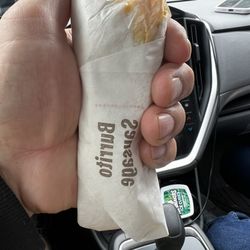 McDonald's - I mean, come on can you make it any smaller sausage burrito?