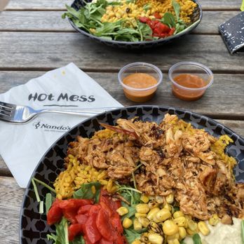 Nando's Peri-Peri - Our Bowls and sauces! - South African Near Me - Oakbrook, Illinois