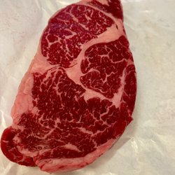 Just Meats - Australian Wagyu ribeye steak....stunning!