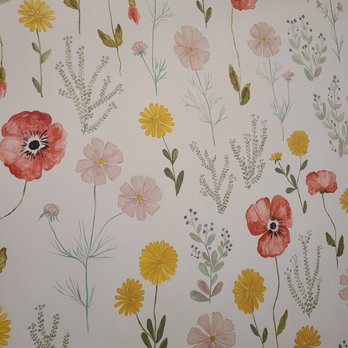 The Flora Bakehouse - This beautiful wall is not wallpaper but rather hand painted - Bakeries Near Me - Seattle, Washington The Flora Bakehouse - This beautiful wall is not wallpaper but rather hand painted - Bakeries Near Me - Seattle, Washington