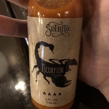 Sofrito Latin Cafe - El scorpión. Not for the faint of heart. Plenty of heat with flavor to match. - Latin American Near Me - Orlando, Florida Sofrito Latin Cafe - El scorpión. Not for the faint of heart. Plenty of heat with flavor to match. - Latin American Near Me - Orlando, Florida
